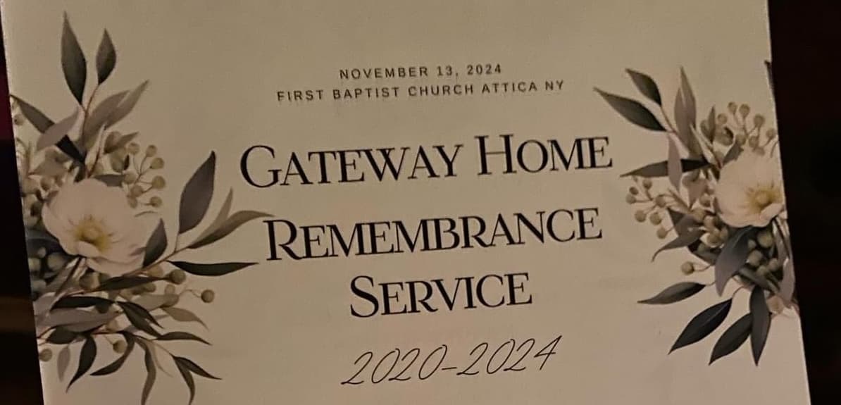 Memorial service events